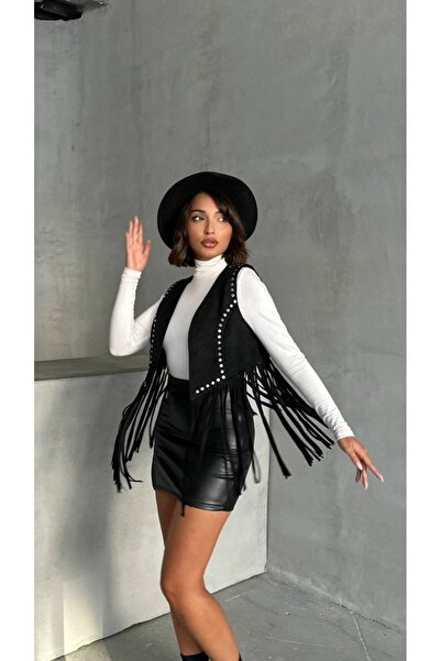 TOPSHOW Сукня з капюшоном з деталями з каменів