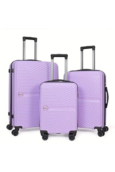 ELEGANT G حقيبة سفر بعجلات - مجموعة من 3 قطع - بعجلات دوارة (20 بوصة + 24 بوص...