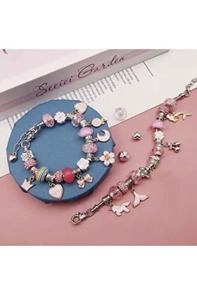 KESNUP Jewelry creation set, 66 elements, making bracelets and necklaces, Multicolor