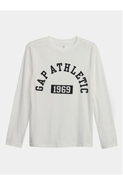 GAP Μπλούζα για αγόρια 747773 Λευκή