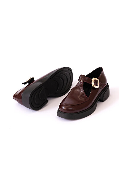 Anora Hakiki Deri Loafer Kadın Ayakkabısı 25PST9066