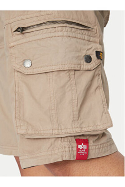 Alpha Industries Ανδρικό Σορτς από Υλικό 136250 Μπεζ