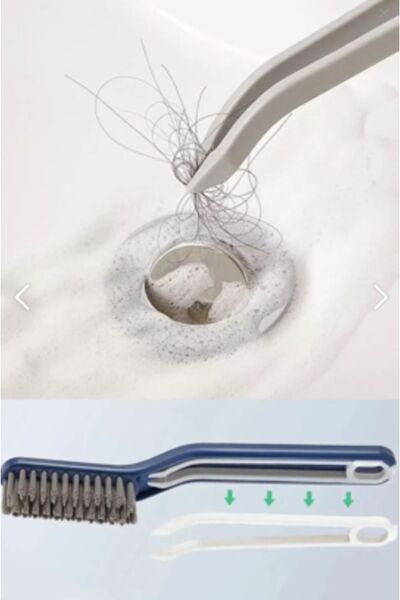 VİSLUNA (قطعة واحدة) فرشاة تنظيف متعددة الوظائف للبلاط والأرضيات والحمامات وا...