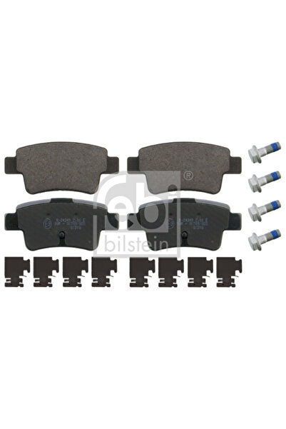 FEBİ Brake pad set, rear, Fiat Grande Punto,
