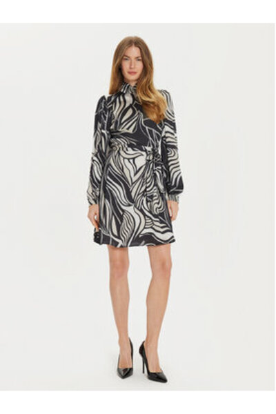 Artigli Γυναικείο Φόρεμα Κοκτέιλ ACAB000486 Λευκό, Μαύρο