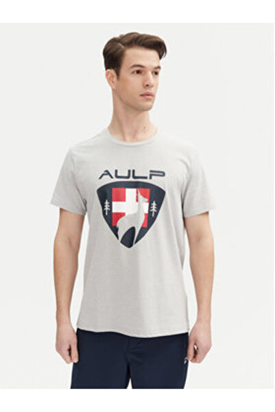 Aulp Ανδρικό T-Shirt ROQUE M Γκρι