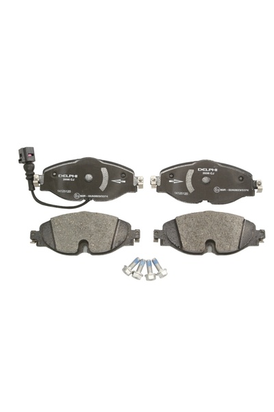 DELPHİ Brake pad set, front, Audi Q2, GAB, GAG,