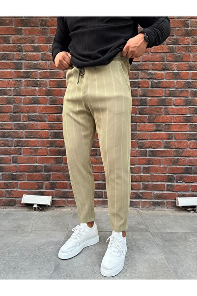 Baycombine35 Φόρμα από ύφασμα οθωμανικού τύπου με κάθετες ρίγες