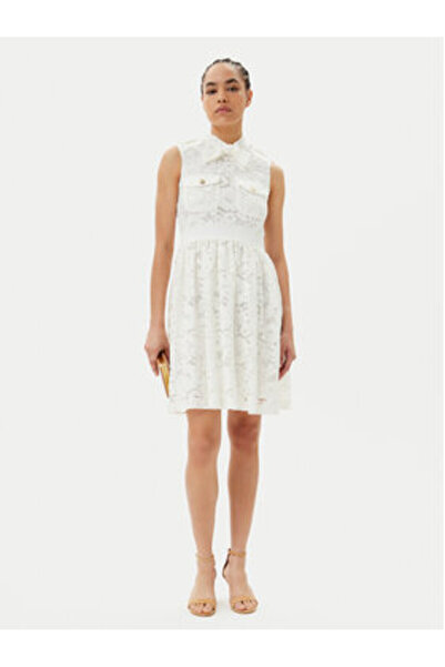 Artigli Γυναικείο Φόρεμα Κοκτέιλ ACAB000749 Λευκό