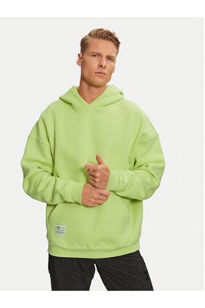 Alpha Industries Ανδρικό Φούτερ 146336 Πράσινο