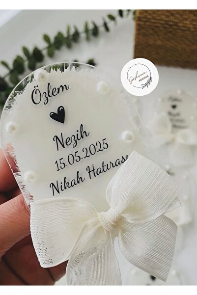 Gökçem hediyelik 20 adet söz nişan magneti