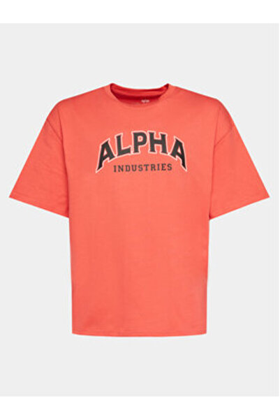 Alpha Industries Ανδρικό T-Shirt 146501 Κόκκινο