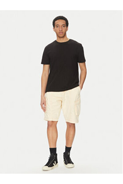 Alpha Industries Ανδρικό τζιν σορτς 156259 Λευκό