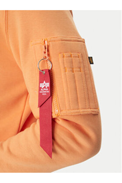 Alpha Industries Ανδρικό Φούτερ 146338 Πορτοκαλί