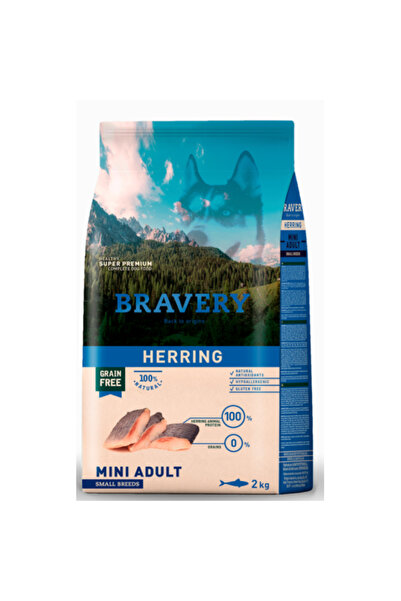 Bravery Herring Ringa Balığı Tahılsız Mini Köpek Maması 7 Kg