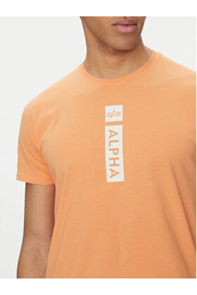 Alpha Industries Ανδρικό T-Shirt 146509 Πορτοκαλί