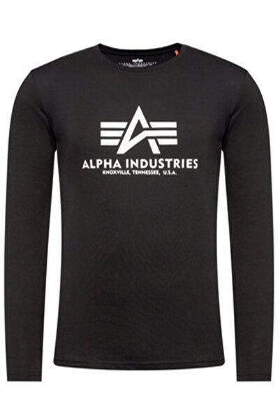 Alpha Industries Ανδρικό Μακρυμάνικο 100510 Μαύρο