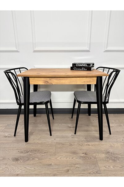 ECCES BB 60 x 90 Mutfak Masası MDF Küçük Mutfak Masası Çalışma Masası Balkon ...