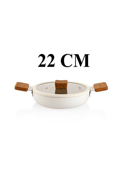 Altabi Ceramoni Ceramic Covered Saucepan 22 cm – Cream Sc Ha F Er