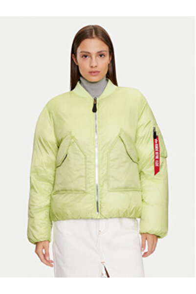 Alpha Industries Γυναικείο Μπουφάν Bomber 148004 Πράσινο
