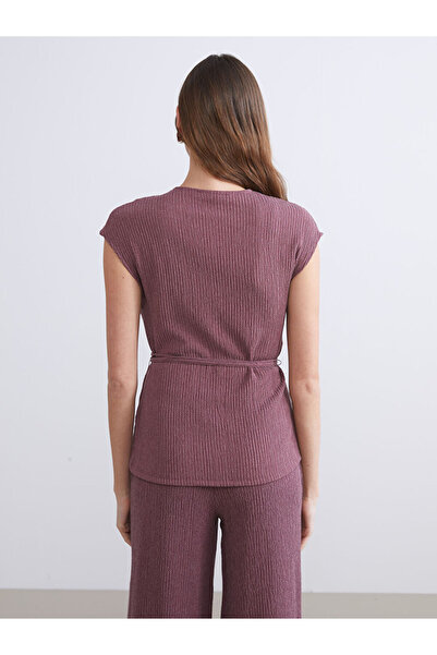 LC Waikiki V-Neck Textured Women's Vest