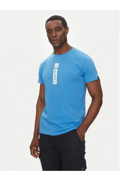 Alpha Industries Ανδρικό T-Shirt 146509 Μπλε