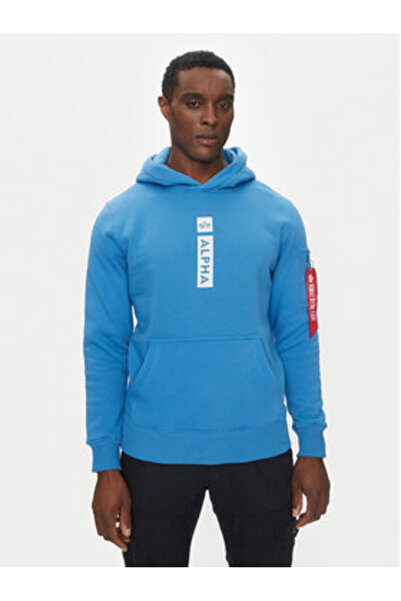 Alpha Industries Ανδρικό Φούτερ 146338 Μπλε