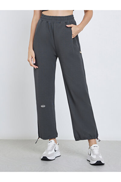 Styli Charcoal Relaxed Fit Joggers
