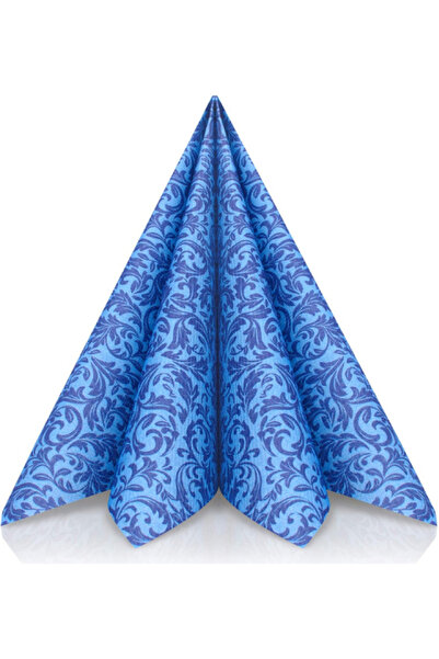 Mank Șervețele de masă festive Linclass - Ornamente (albastru) / 40 x 40 cm /...