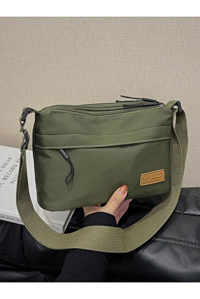 Take Two By Styli Crossbody Bag with Zip Closure and Adjustable Strap