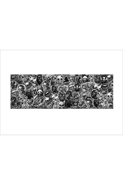 Altınuç Art Design 2 adet 10x30 cm Sticker Bomb Kask Laptop Tablet Bisiklet M...