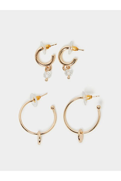 Styli Set of 2 - Plain Hoop Earrings