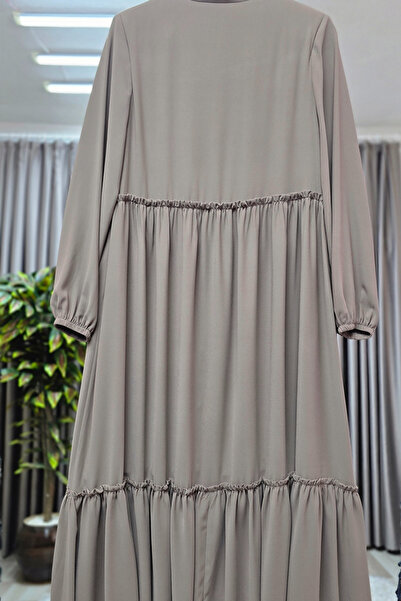 Elmas Tesettür Γυναικεία Ρούχα Μασούρι Μεγάλου Μεγέθους Φορέας δύο στρώσεων