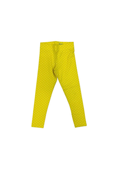 TAVSİYESEVER Colorful Patterned Cotton Girls' Leggings - Ankle Length