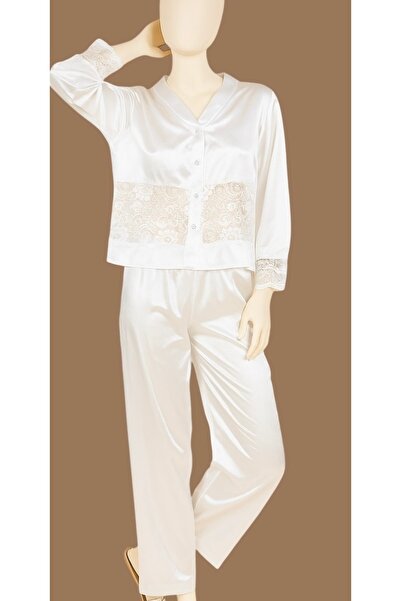 SATTENS Dowry Gift 6-Piece Pajama Set Satin Nightgown Robe Set