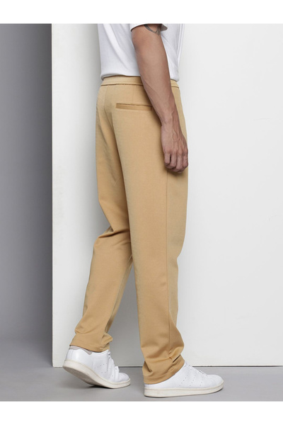 The Indian Garage Co By Styli Men Brown Relaxed Fit Chino Pants