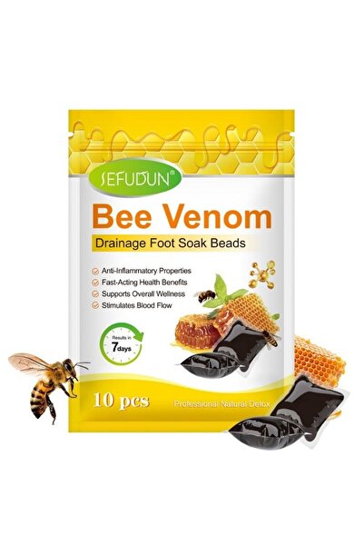 sefudun Set 10 Pernițe de Baie pentru Picioare SEFUDUN® cu Venin de Albine – ...