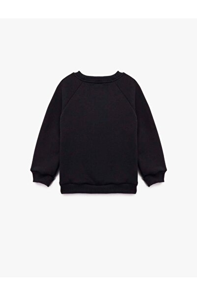 Koton Black Baby Boy Sweatshirt 6Wmb10050Tk