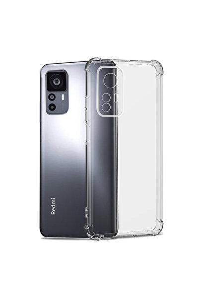 zore Mi 12t Case Shrp Camera Protected Nitro Anti Shock Silicone - Colorless