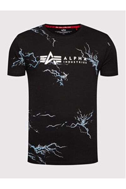 Alpha Industries Ανδρικό T-Shirt 106500 Μαύρο