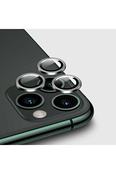 zore واقي كاميرا متوافق مع هاتف iPhone 12 Pro Max من SHRP CL-02 - فضي