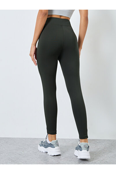 Styli Broad Waistband Basic Leggings
