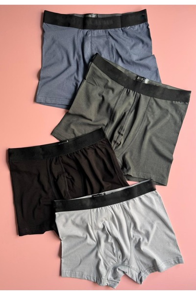 VicTroy Obisidian Calm | 4-пакет чоловічих боксерів з модального та лікравого матеріалу