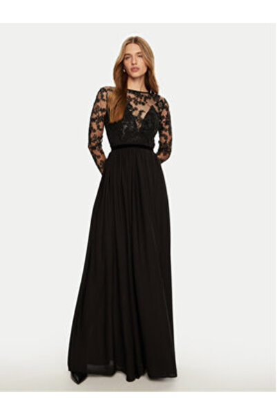 Babylon Γυναικείο βραδινό φόρεμα EL0709 Μαύρο
