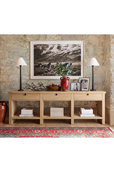 İZMİRMASİF Çok Amaçlı Konsol Masası (90")