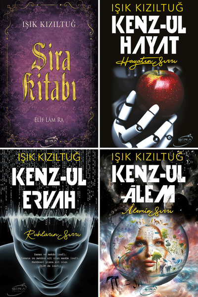 Şira Yayınları Işık Kızıltuğ Kitapları Dörtlü Set-Şira Kitabı-Kenz-ul Ervah-Kenz-ul Alem-Kenz-ul Hayat