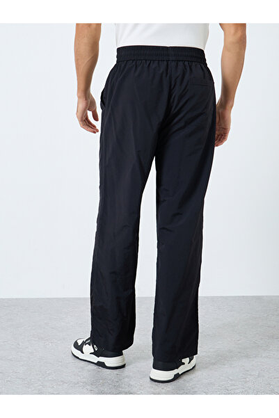 Styli Men Straight Leg Pants with Drawstrings