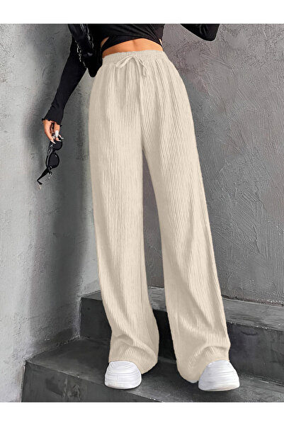 Take Two By Styli بنطال برباط خصر مطاطي منقوش