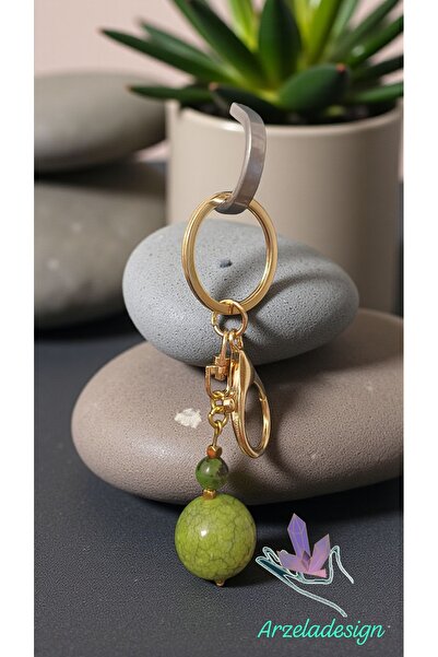 arzela Gold Keychain