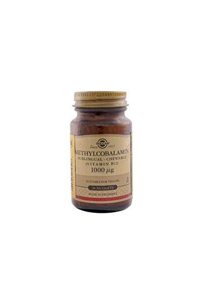 Solgar Methylcobalamin B12 1000 mcg 30 Dilaltı Tableti